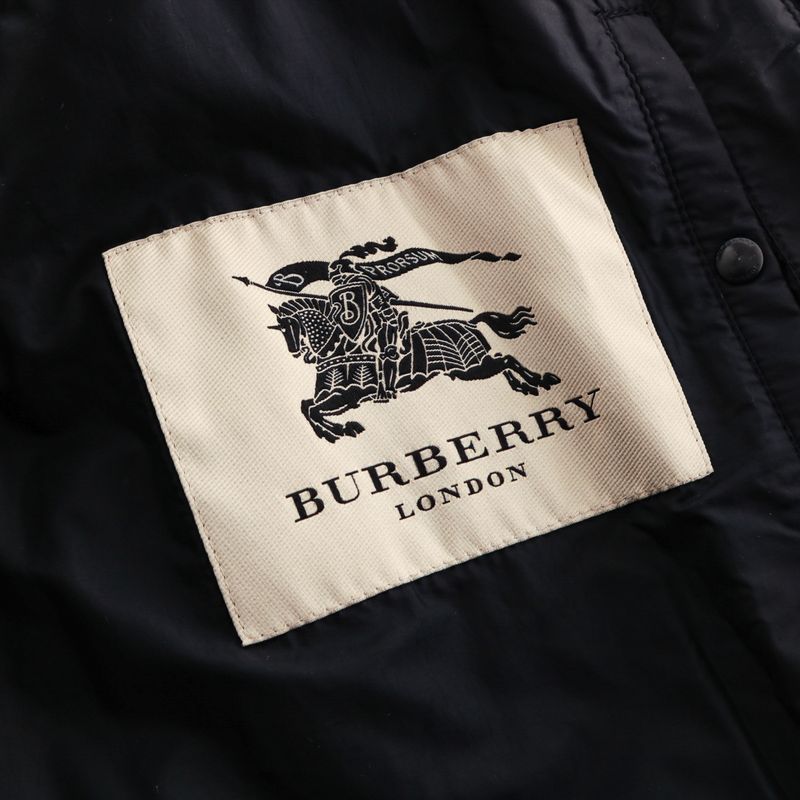 Casaco-Burberry-Nylon-Metalasse-Preto