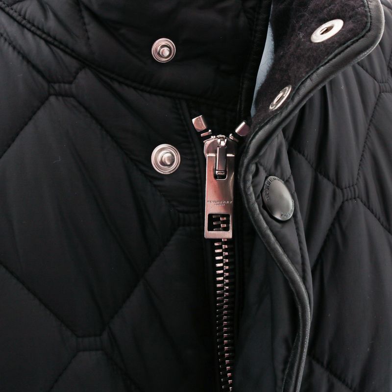 Casaco-Burberry-Nylon-Metalasse-Preto