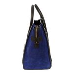 Bolsa-Celine-Luggage-Couro-Bicolor-e-Camurca-Azul