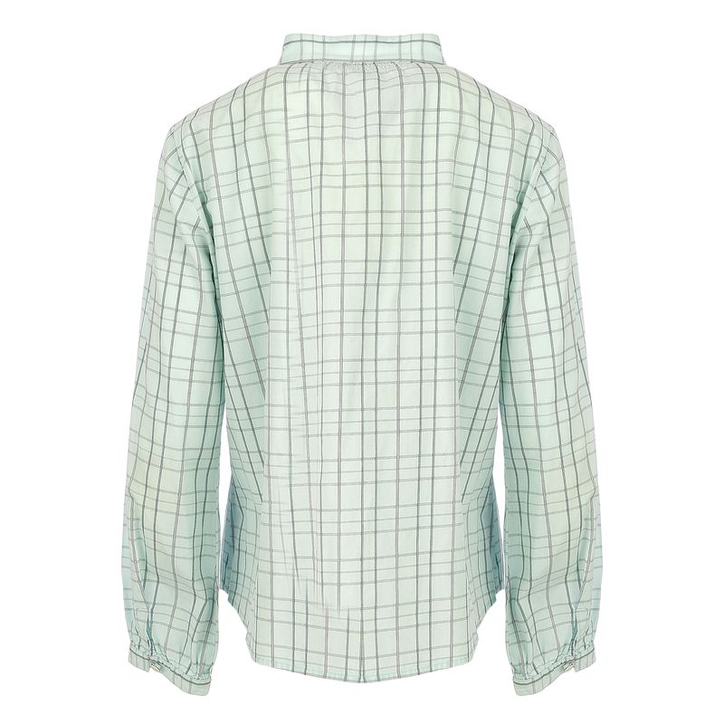 Camisa-Mixed-Tecido-Azul-e-Botoes