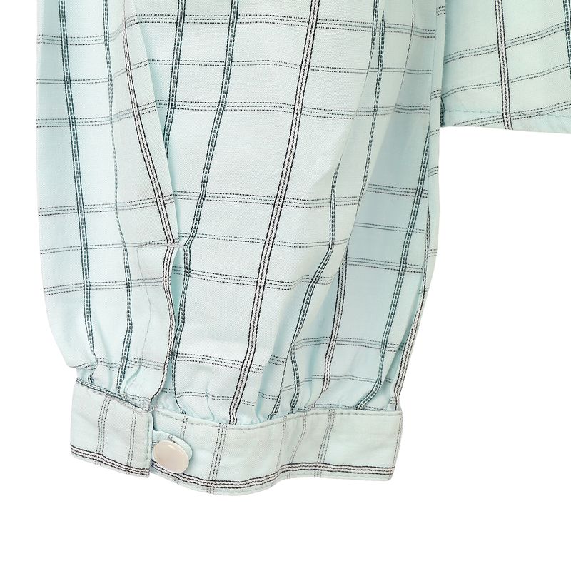 Camisa-Mixed-Tecido-Azul-e-Botoes