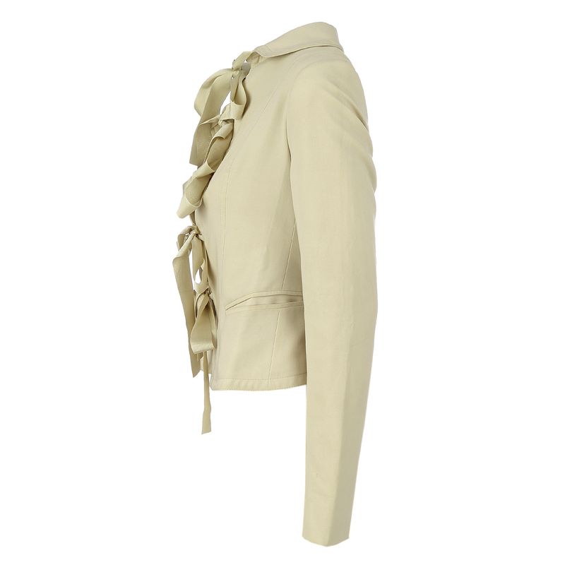 Blazer-Gloria-Coelho-Tecido-Creme