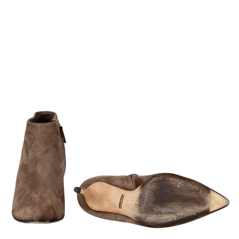 Ankle-Boot-Gucci-Camurca-Marrom