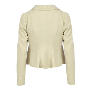 Blazer Gloria Coelho Tecido Creme