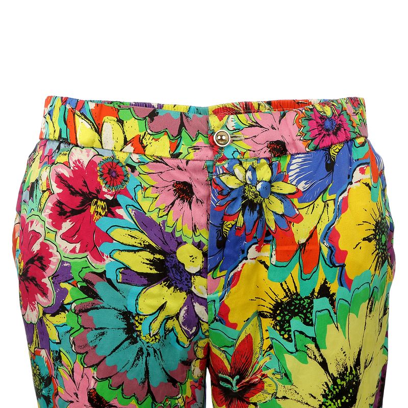 Calca-Roberto-Cavalli-Seda-Estampada