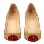 81538-Scarpin-Christian-Louboutin-Verniz-Bege-e-Vinho-6