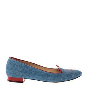 Sapatilha Charlotte Olympia Denim