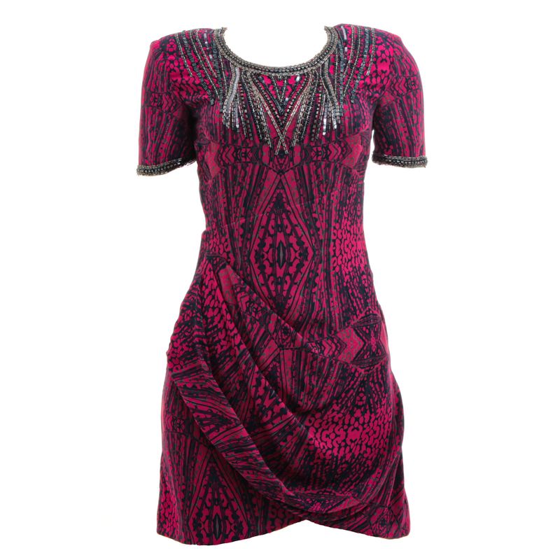 Vestido-Matthew-Williamson-Rosa-Bordado