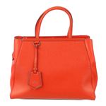 Bolsa-Fendi-2Jours-Couro-Saffiano-Laranja