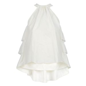 Blusa Estruturada Tecido Branco