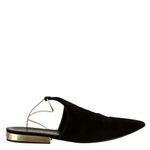 Mule-Chanel-Veludo-Preto-e-Amarracao