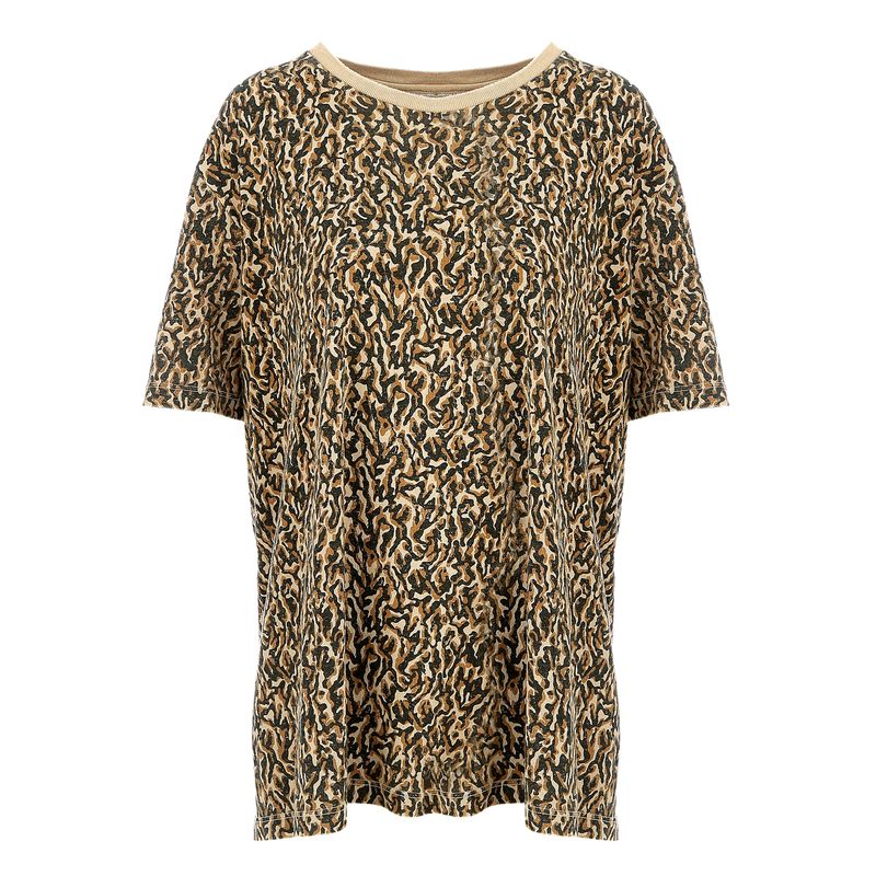 Blusa-Saint-Laurent-Algodao-Animal-Print
