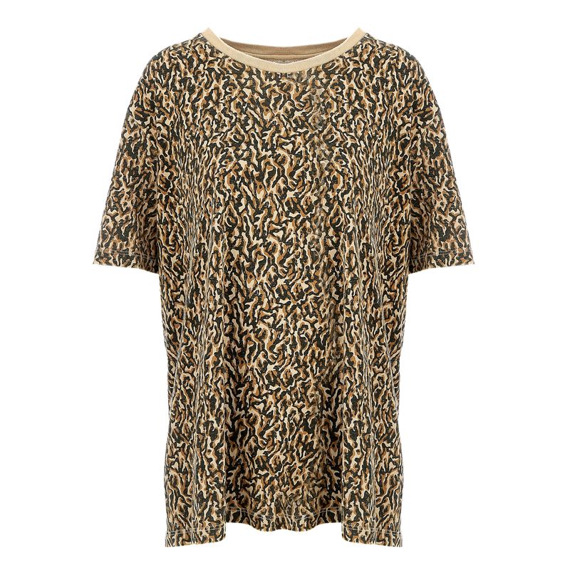 Blusa-Saint-Laurent-Algodao-Animal-Print