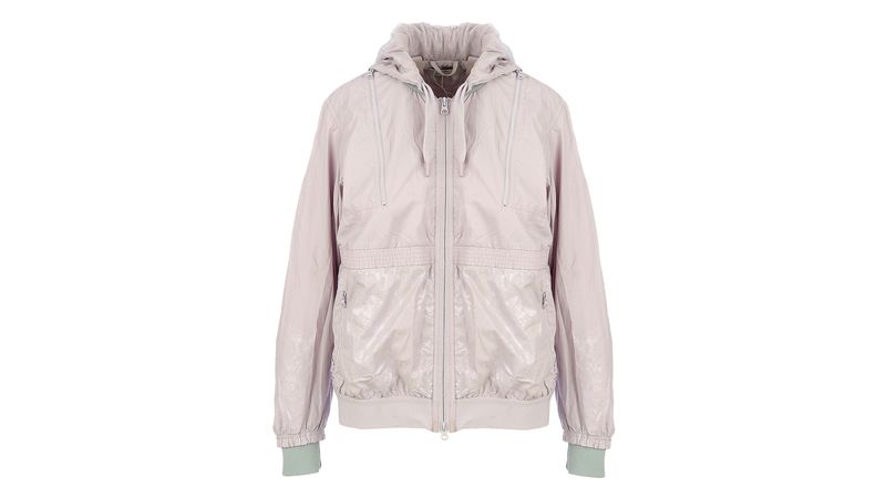 Corta Vento Stella McCartney + Adidas Tecido Lilás | Brechó Corta Vento Stella McCartney + Adidas Tecido Lilás | Brechó