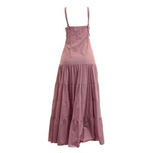 Vestido Le Soleil D'Été Listrado Branco e Vermelho