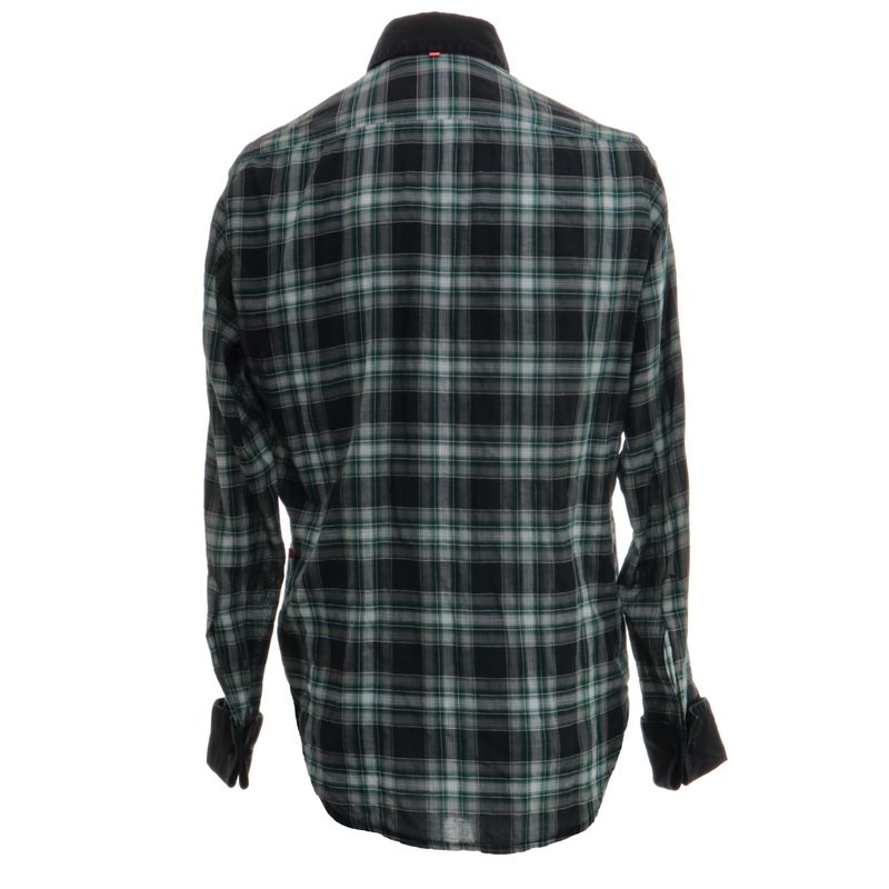 Camisa-Hugo-Boss-Quadriculada