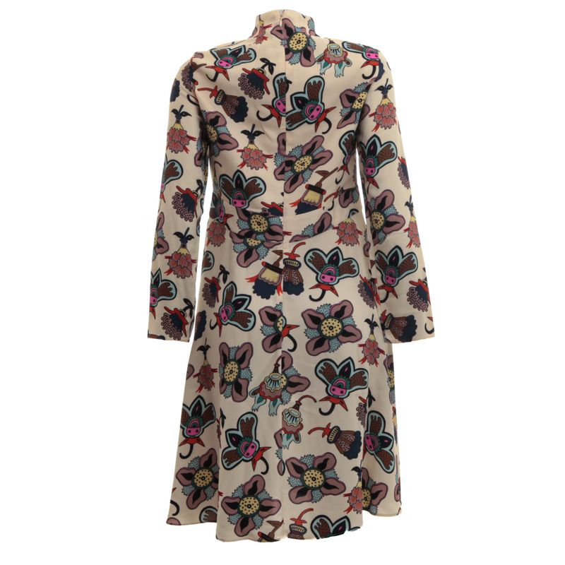 Vestido-Valentino-Garavani-Estampado-Creme