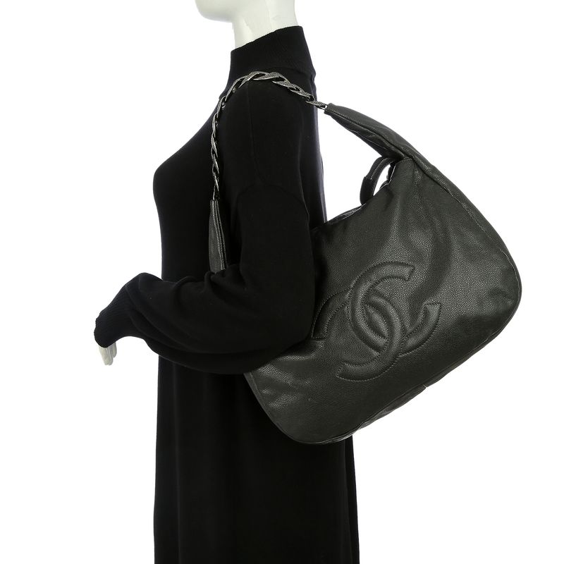 Bolsa-Chanel-Caviar-31-Hobo-Preta