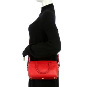 Bolsa Saint Laurent Duffle Baby Couro Vermelho