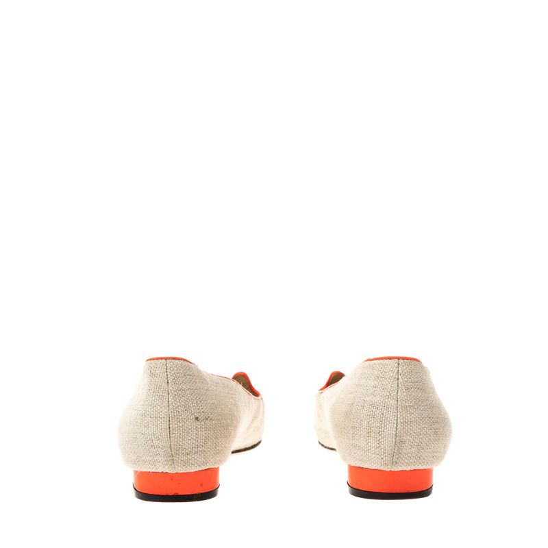 Sapatilha-Charlotte-Olympia-Linho-Creme