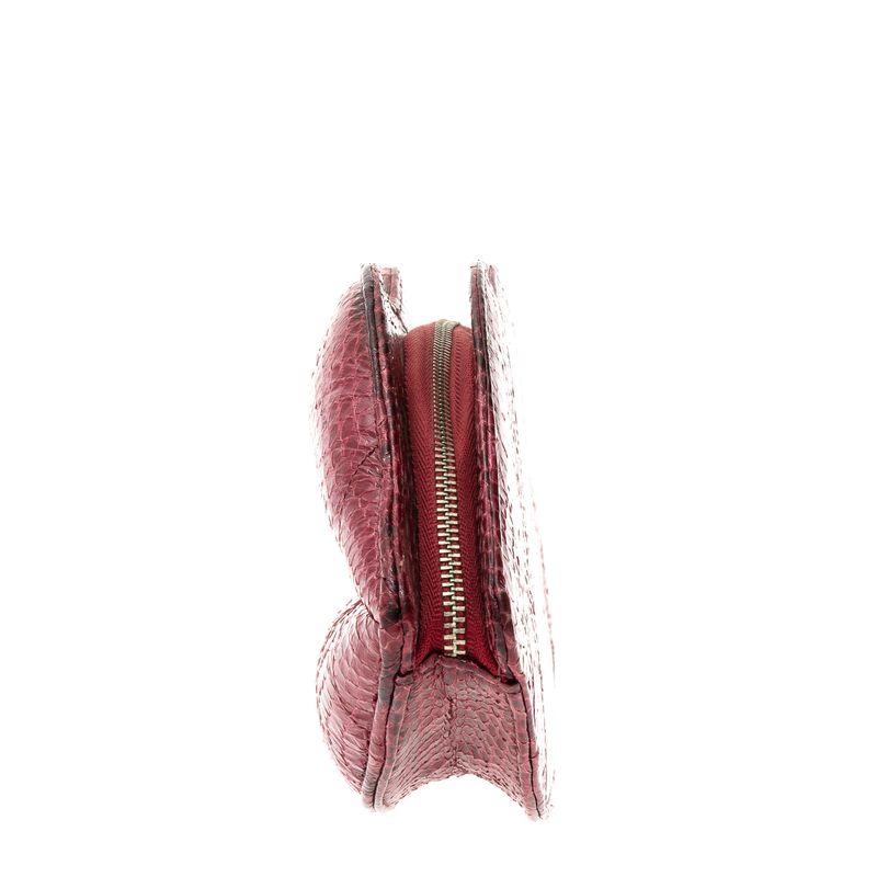Clutch-Boca-Couro-Exotico-Magenta