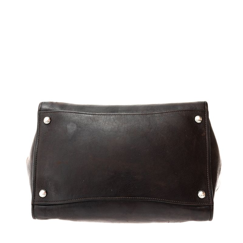 Bolsa-Prada-Tote-Couro-Marrom