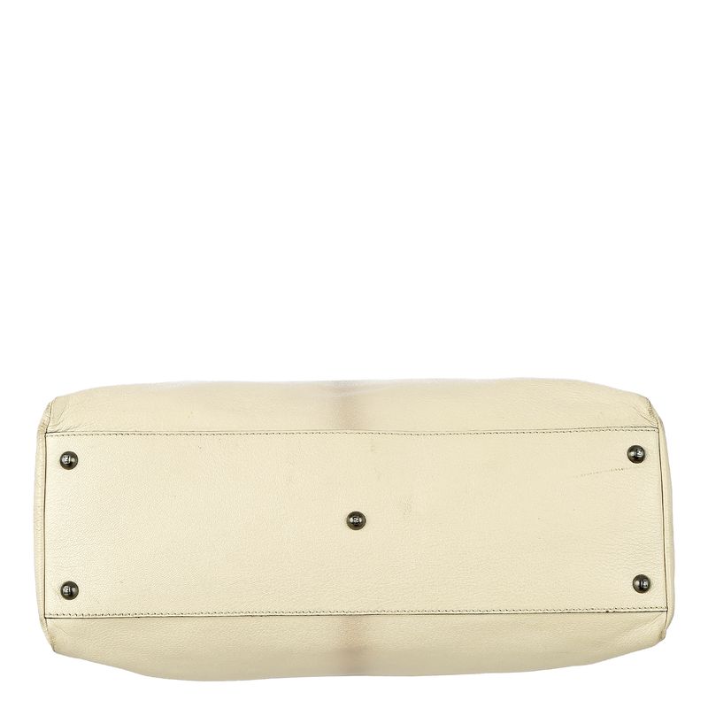 Bolsa-Fendi-Peekaboo-Couro-Creme