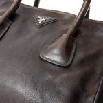 Bolsa-Prada-Tote-Couro-Marrom