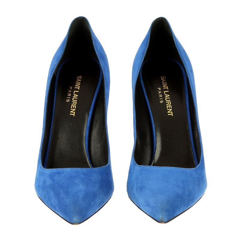 Scarpin-Saint-Laurent-Camurca-Azul
