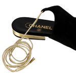 Mule-Chanel-Veludo-Preto-e-Amarracao