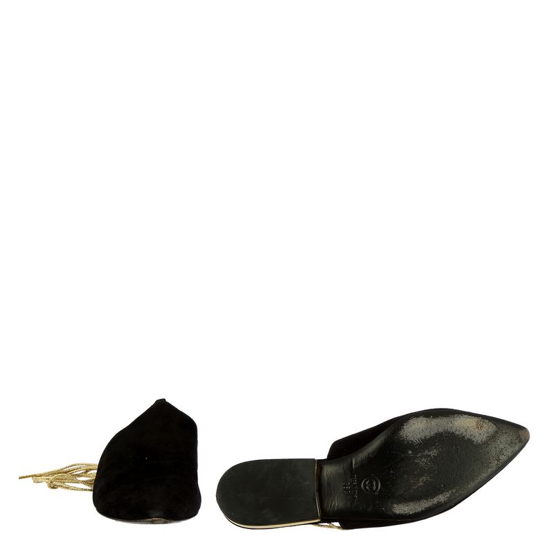 Mule-Chanel-Veludo-Preto-e-Amarracao