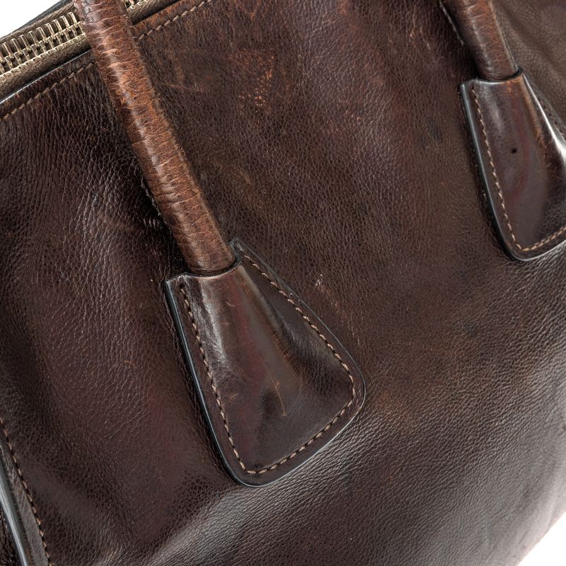 Bolsa-Prada-Tote-Couro-Marrom