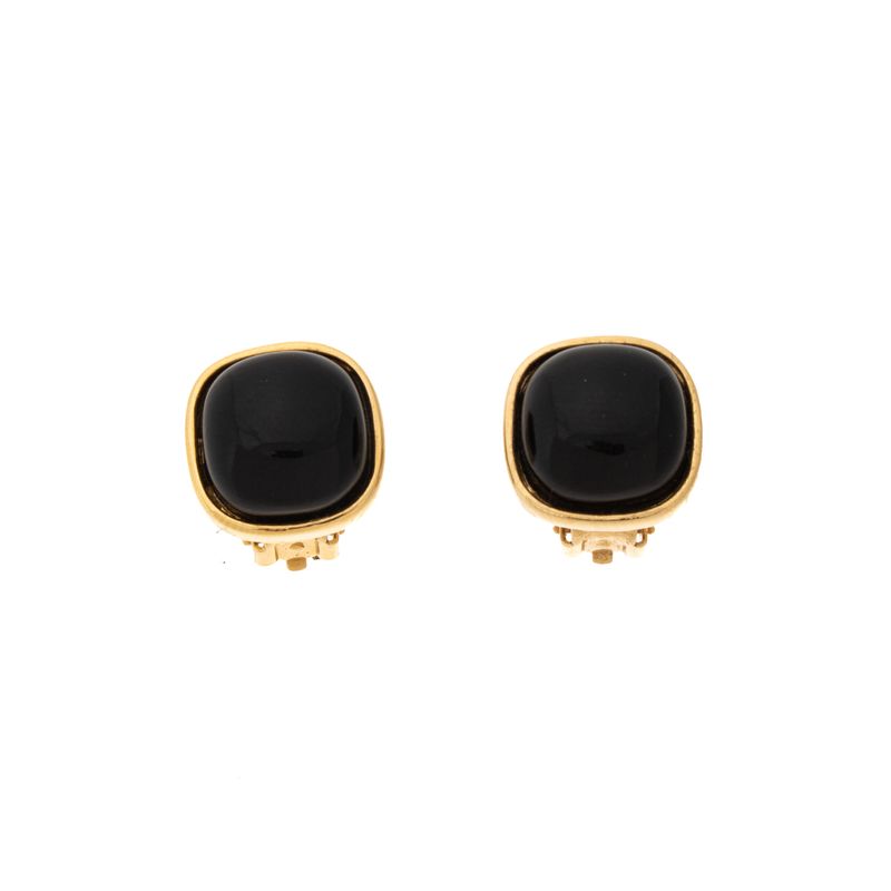 Brinco-Vintage-Quadrado-Dourado-e-Preto