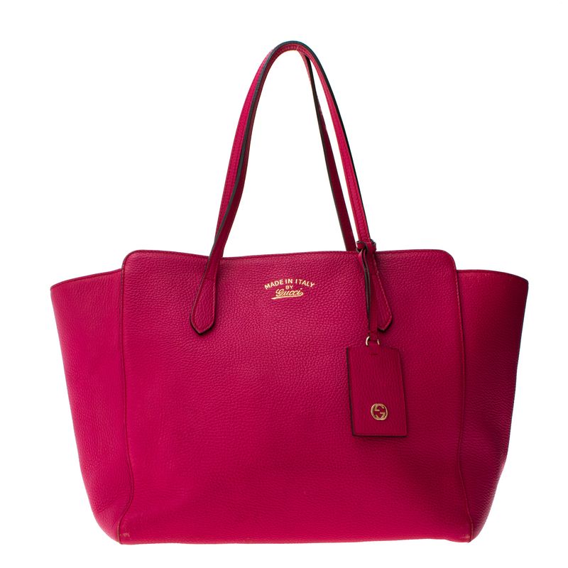 Bolsa-Gucci-Swing-Tote-Pink
