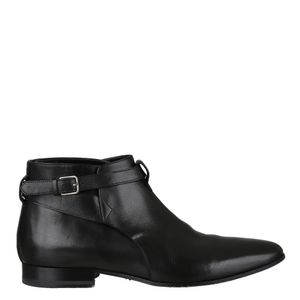 Bota Saint Laurent Couro Preto