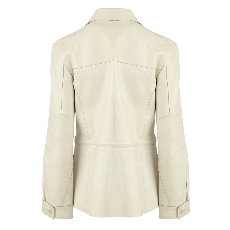 Jaqueta-Gucci-Couro-Branco