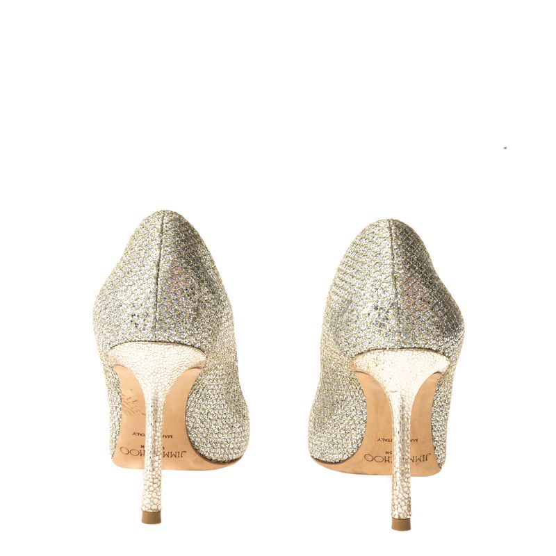 Scarpin-Jimmy-Choo-Glitter-Prateado