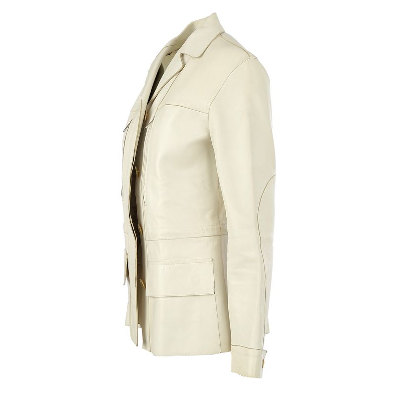 Jaqueta-Gucci-Couro-Branco