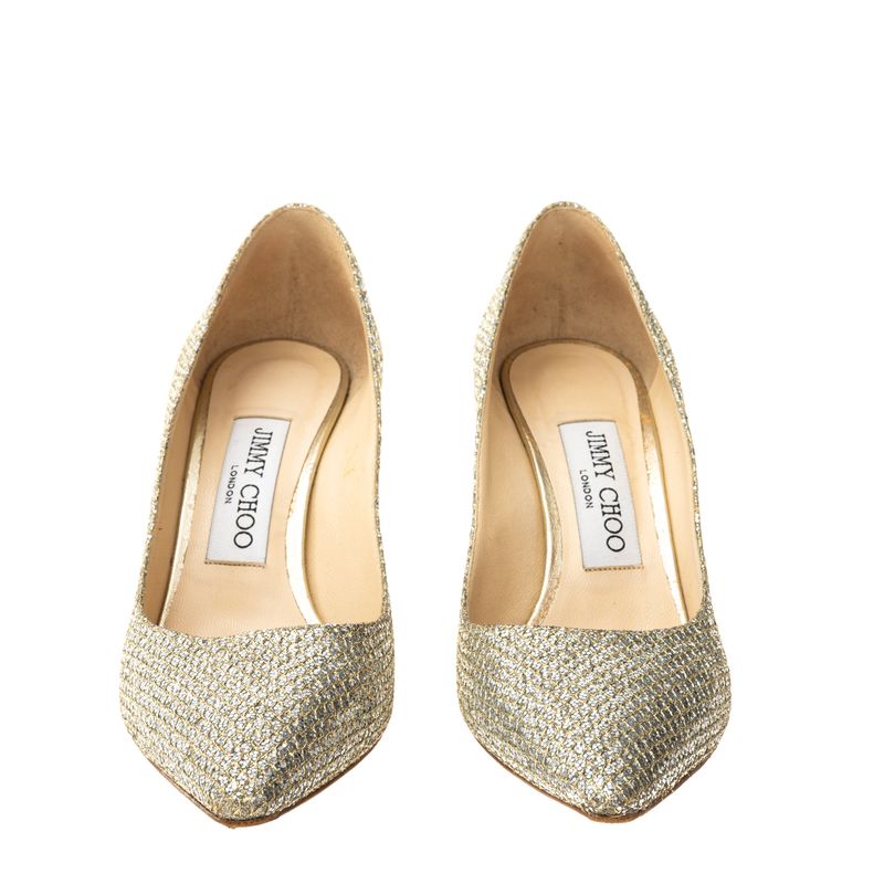 Scarpin-Jimmy-Choo-Glitter-Prateado