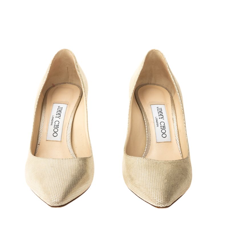 Scarpin-Jimmy-Choo-Camurca-Metalizada