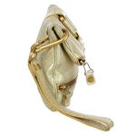 Clutch-Jimmy-Choo-Couro-Dourado