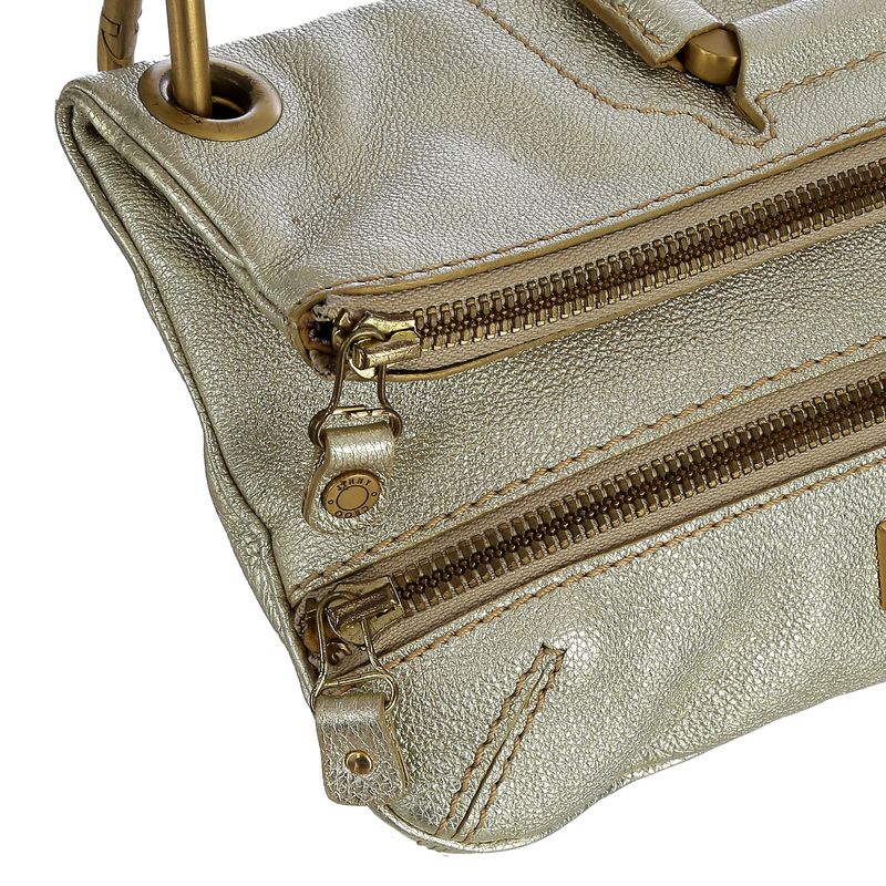 Clutch-Jimmy-Choo-Couro-Dourado