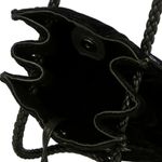 Bolsa-Saint-Laurent-Veludo-e-Couro-Preto