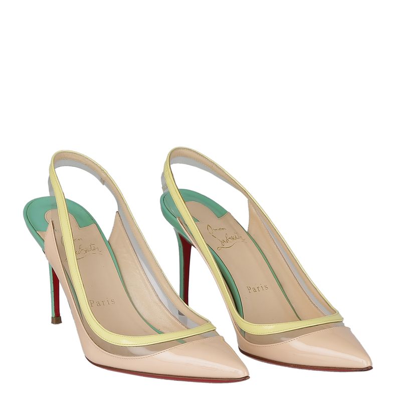 81651-Scarpin-Christian-Louboutin-Verniz-Bege-Amarelo-e-Verde-verso