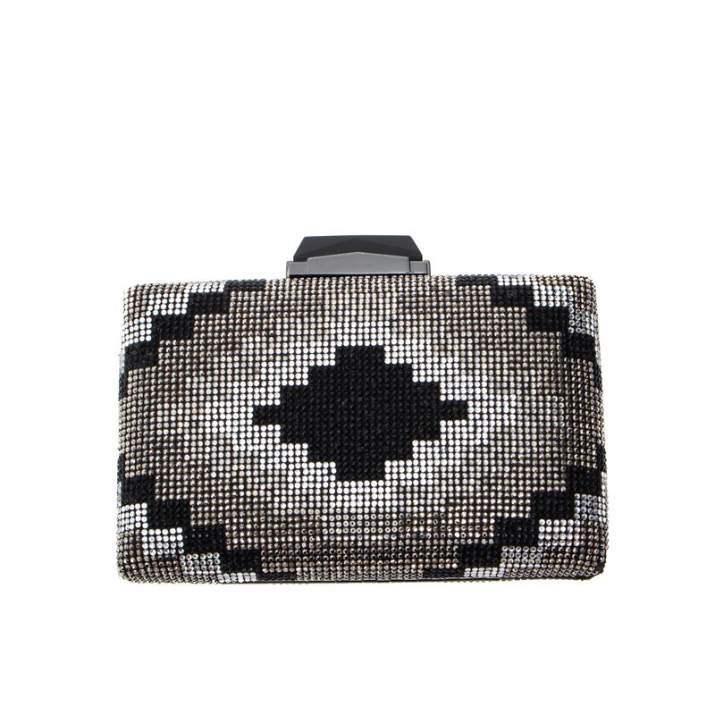Clutch-Cristais-Preto-e-Prata