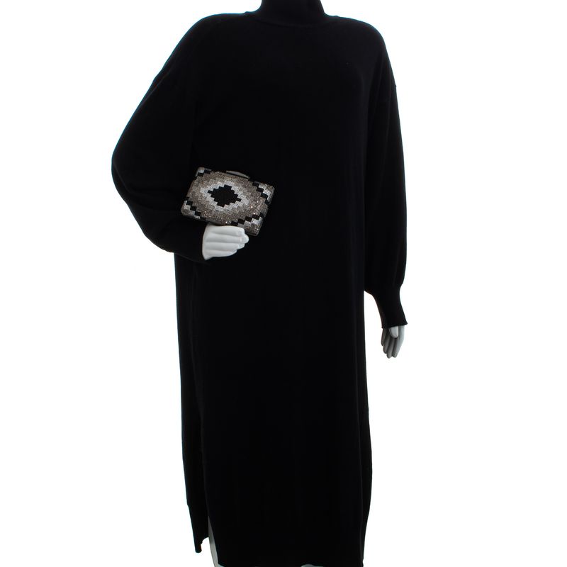 Clutch-Cristais-Preto-e-Prata