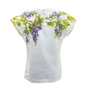 Camiseta Dolce & Gabbana Infantil Estampa Lavanda