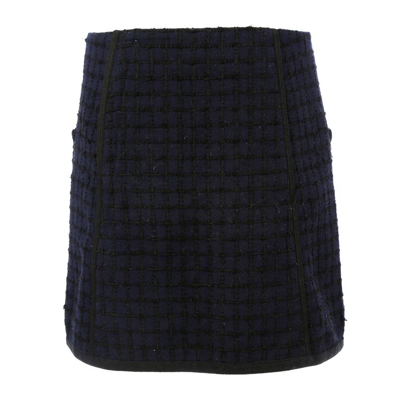Saia-Louis-Vuitton-Algodao-Azul-e-Preto