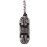 Clutch-Cristais-Preto-e-Prata