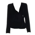 Blazer-Armani-Collezioni-Veludo-Preto